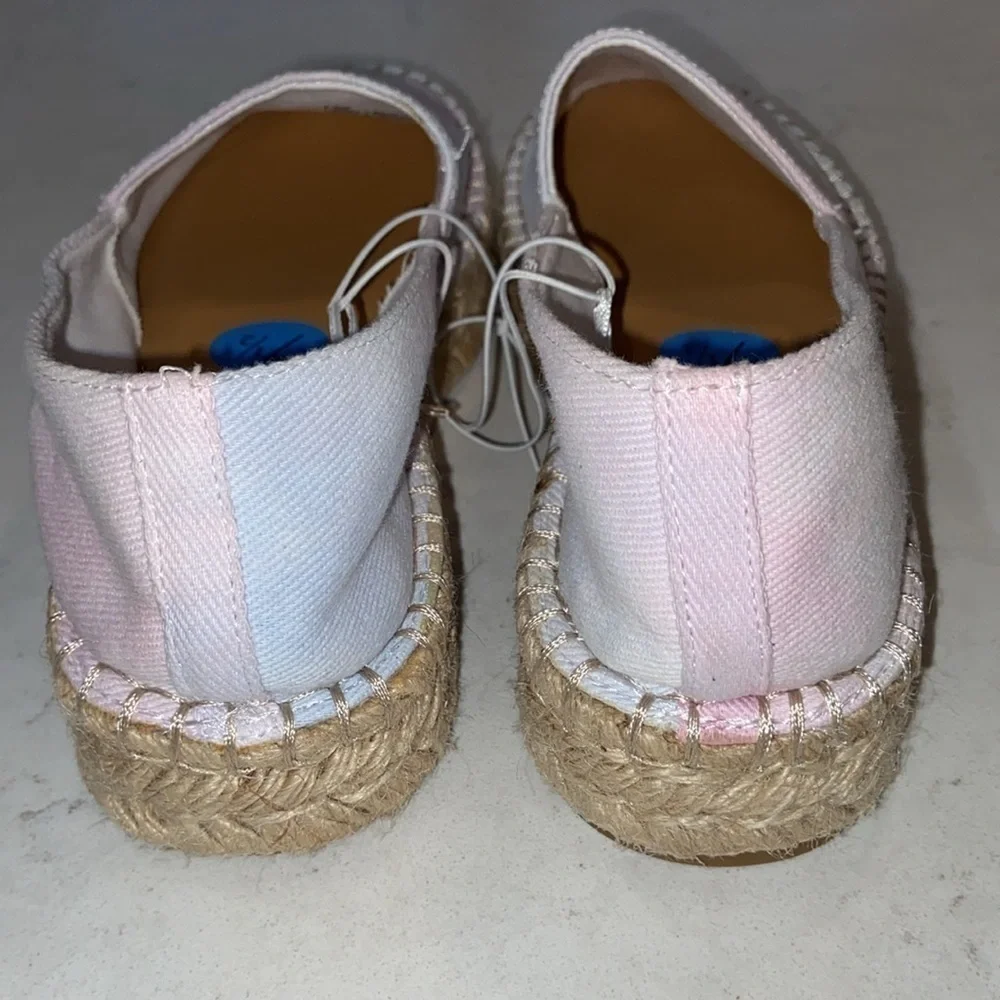 Splendid Laney Pastel Tie-Dye Platform Espadrilles Shoes Size 7.5 NEW